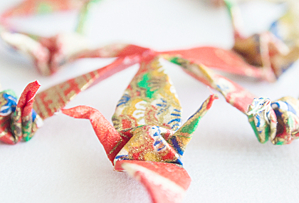 Origami Kranich